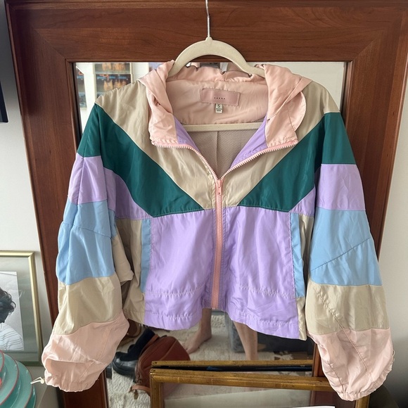 BLANK NYC cropped windbreaker. Sz S - Picture 2 of 5